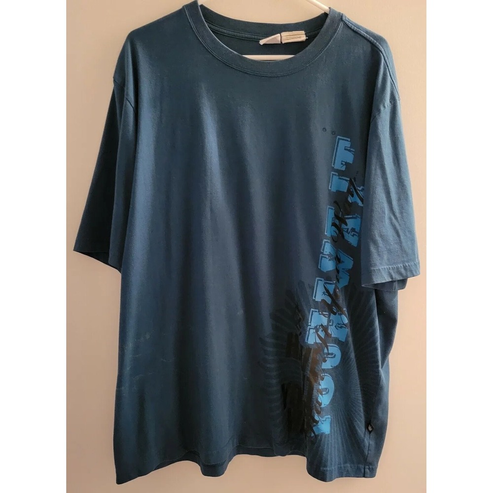 Y2K Burger King Have It Your Way Work T-Shirt Men's Size 2XL XXL Blue
